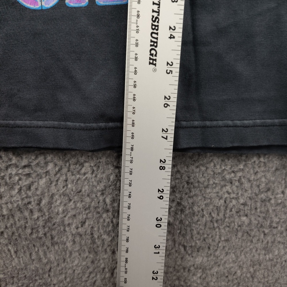Crime Junkie T-Shirt Size Large Podcast Graphic Faded Black Short Sleeve - Picture 3 of 6
